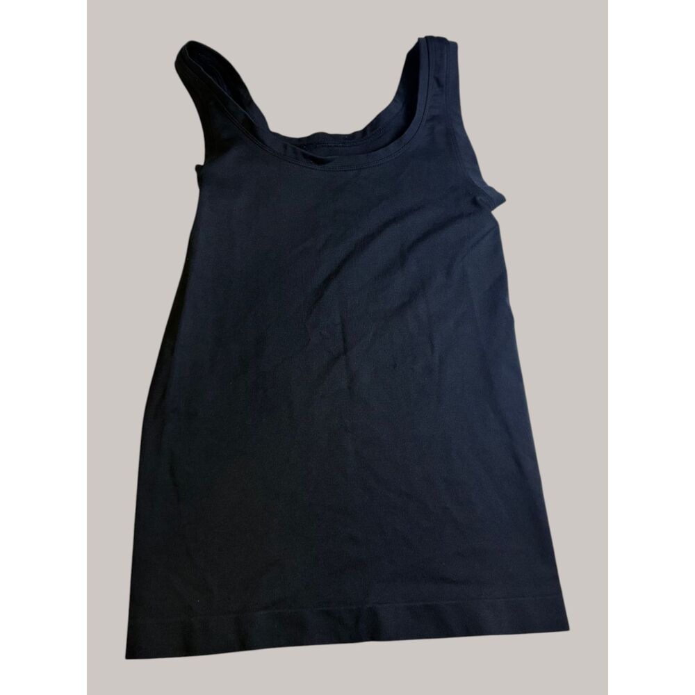 Bali Women's Black Seamless Tank Top Size Medium